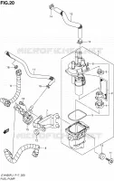 FUEL PUMP for Suzuki KINGQUAD 400 2011