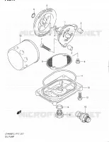 OIL PUMP for Suzuki KINGQUAD 400 2011