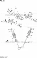 CAMSHAFT   VALVES for Suzuki KINGQUAD 400 2012