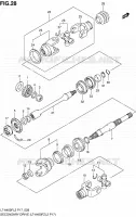 DRIVESHAFT (LT A400FZL2 P17) for Suzuki KINGQUAD 400 2012