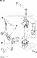 FUEL PUMP for Suzuki KINGQUAD 400 2012