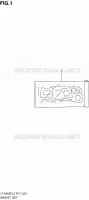 GASKET SET for Suzuki KINGQUAD 400 2012