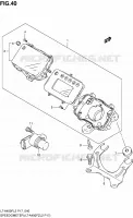 SPEEDOMETER (LT A400FZL2 P17) for Suzuki KINGQUAD 400 2012