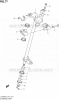 STEERING COLUMN for Suzuki KINGQUAD 400 2012