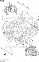 CASING for Suzuki KINGQUAD 400 2013