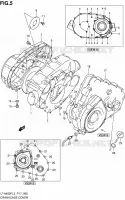 CASING for Suzuki KINGQUAD 400 2013