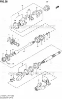 DRIVESHAFT (LT A400FZL3 P17) for Suzuki KINGQUAD 400 2013