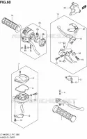 HANDGRIPS   LEVERS  for Suzuki KINGQUAD 400 2013