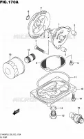 OIL PUMP for Suzuki KINGQUAD 400 2016