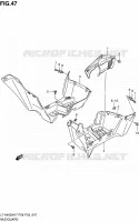 MUDGUARD for Suzuki KINGQUAD 450 2010