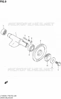 CRANK BALANCER for Suzuki KINGQUAD 500 2011