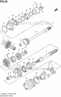 DRIVESHAFT for Suzuki KINGQUAD 500 2011