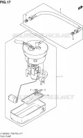 FUEL PUMP for Suzuki KINGQUAD 500 2011