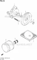 OIL PUMP for Suzuki KINGQUAD 500 2011