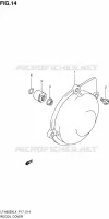 ALTERNATOR COVER for Suzuki KINGQUAD 500 2014