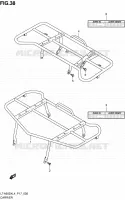 CARRIER for Suzuki KINGQUAD 500 2014