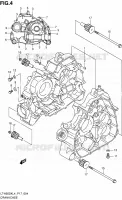 CASING for Suzuki KINGQUAD 500 2014