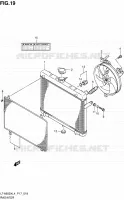 RADIATOR for Suzuki KINGQUAD 500 2014