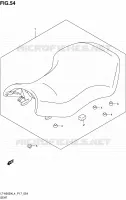 SEAT for Suzuki KINGQUAD 500 2014