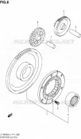 STARTER MOTOR CLUTCH for Suzuki KINGQUAD 500 2014