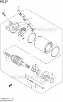 STARTER MOTOR for Suzuki KINGQUAD 500 2014