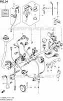 WIRING HARNESS for Suzuki KINGQUAD 500 2014