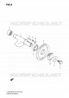 CRANK BALANCER for Suzuki KINGQUAD 500 2010