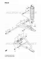 FRONT SUSPENSION ARM for Suzuki KINGQUAD 500 2010
