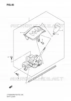 GEAR LEVER for Suzuki KINGQUAD 500 2010
