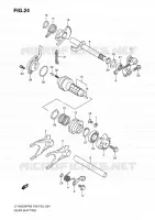 GEAR SHIFTING ASSY for Suzuki KINGQUAD 500 2010