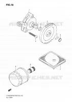 OIL PUMP for Suzuki KINGQUAD 500 2010