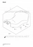 SEAT for Suzuki KINGQUAD 500 2010