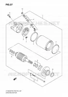 STARTER MOTOR for Suzuki KINGQUAD 500 2010
