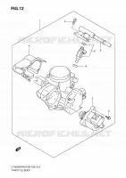 THROTTLE BODY for Suzuki KINGQUAD 500 2010