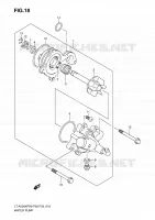 WATER PUMP for Suzuki KINGQUAD 500 2010