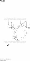 ALTERNATOR COVER for Suzuki KINGQUAD 500 1992