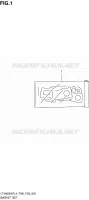 GASKET SET for Suzuki KINGQUAD 500 1992