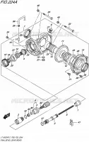 DRIVESHAFT (ARRIERE) for Suzuki KINGQUAD 500 2017