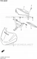 FRONT FAIRING for Suzuki KINGQUAD 500 2017