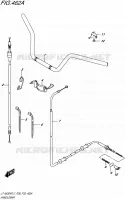 HANDLEBAR for Suzuki KINGQUAD 500 2017