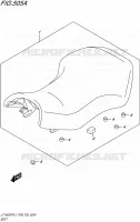 SEAT for Suzuki KINGQUAD 500 2017