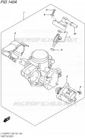THROTTLE BODY for Suzuki KINGQUAD 500 2017