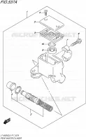 FRONT MASTER CYLINDER for Suzuki KINGQUAD 500 2016