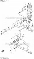 FRONT SUSPENSION ARM for Suzuki KINGQUAD 500 2016