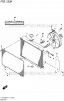 RADIATOR for Suzuki KINGQUAD 500 2016
