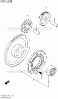 STARTER MOTOR CLUTCH for Suzuki KINGQUAD 500 2016