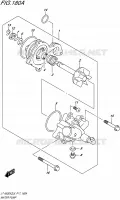 WATER PUMP for Suzuki KINGQUAD 500 2016
