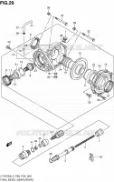 DRIVESHAFT (ARRIERE) for Suzuki KINGQUAD 750 2013