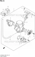 THROTTLE BODY for Suzuki KINGQUAD 750 2013