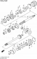 DRIVESHAFT for Suzuki KINGQUAD 750 2016